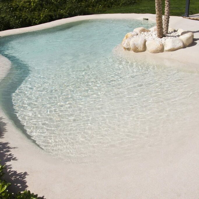 Microcemento en piscinas